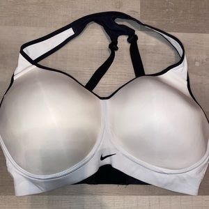 White Nike Sports Bra